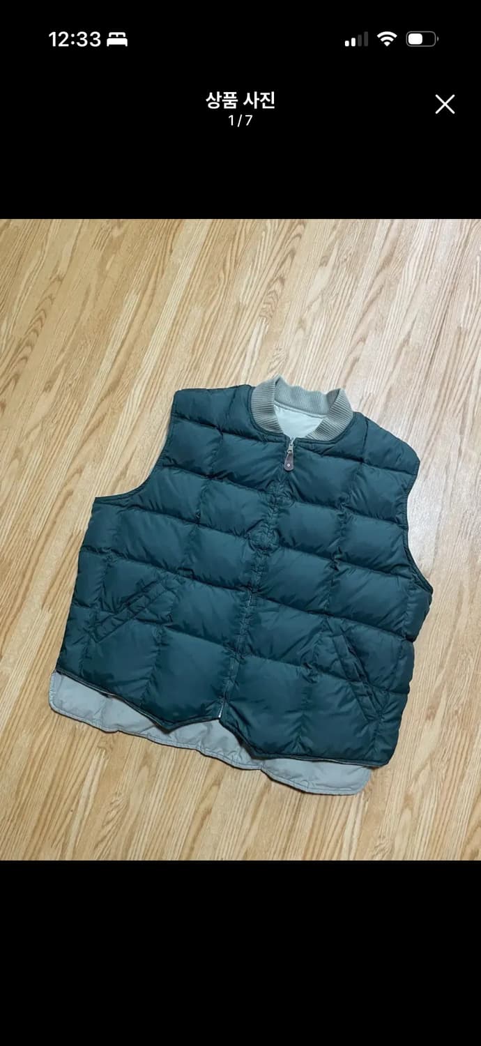 에디바우어 90S  캐니디언  구스다운 양면베스트 상품이미지1