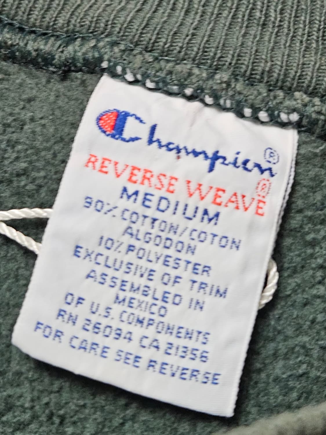 1990s 챔피온 리버스위브 시애틀 슈퍼소닉스 맨투맨 스웻셔츠 M NBA 상품이미지4