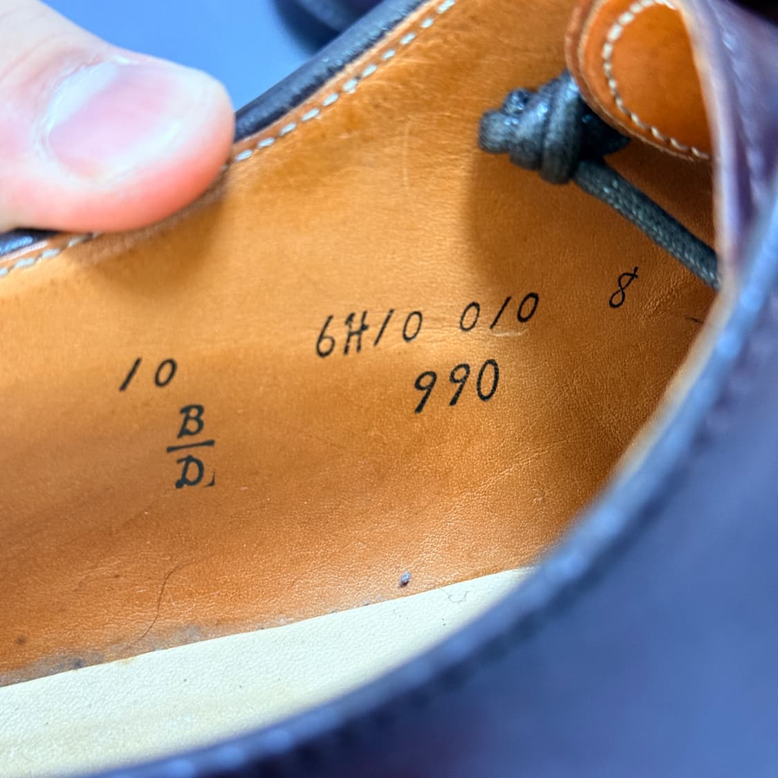 [10D] 알든 990 컬러8 코도반 더비 상품이미지9