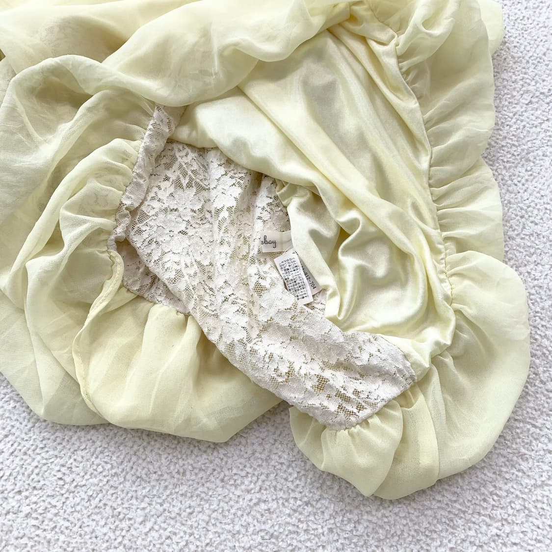 레몬 ♥ 레이스 페어리 벌룬핏 블라우스 상품이미지5