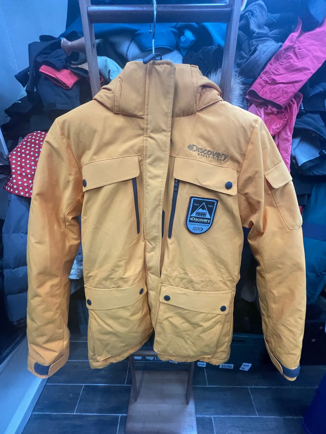 디스커버리 패딩점퍼90사이즈 상품이미지1