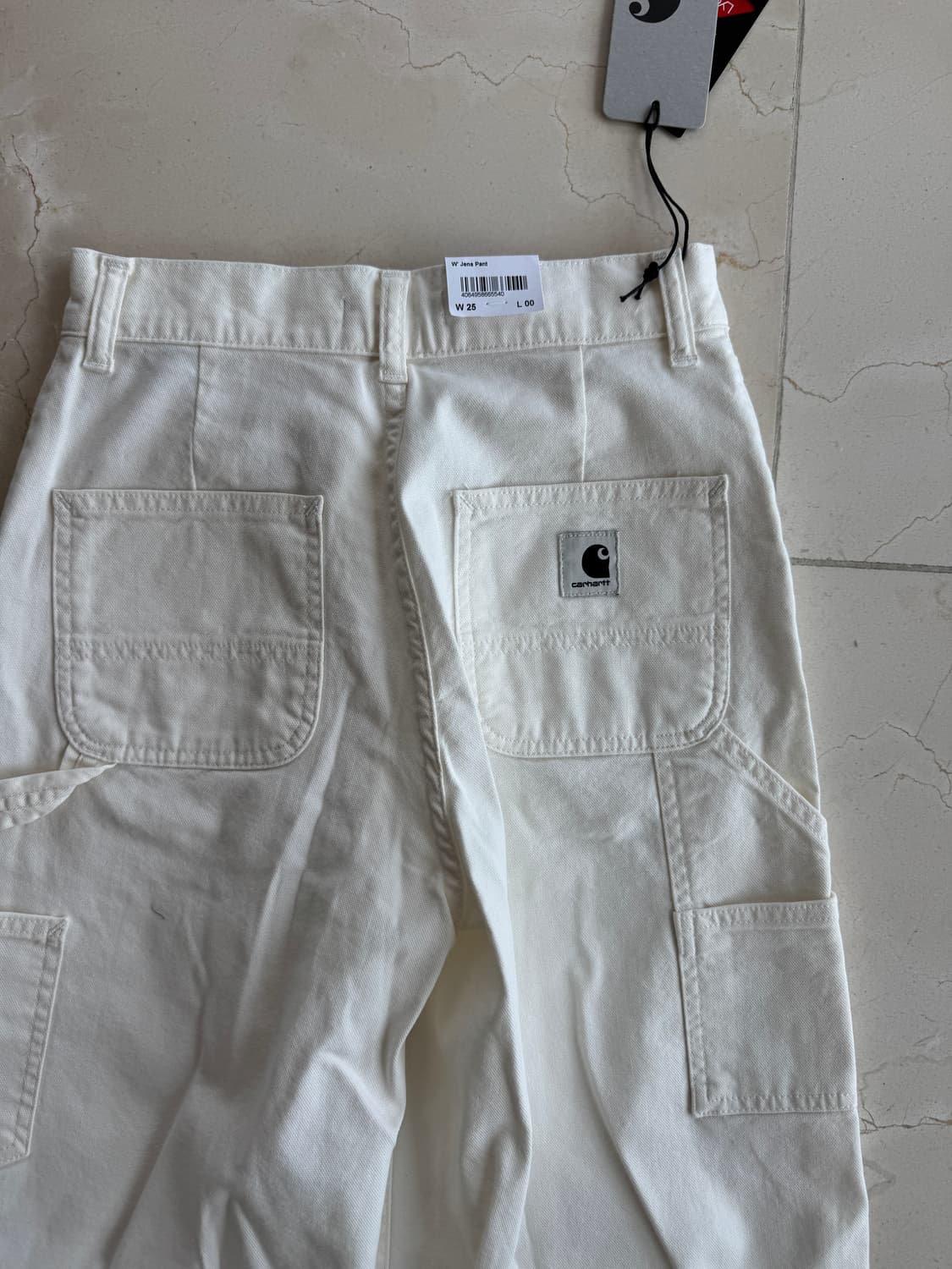 칼하트 윕 Carhartt Wip 스톤 워시드 와이드 팬츠 화이트 25  상품이미지1