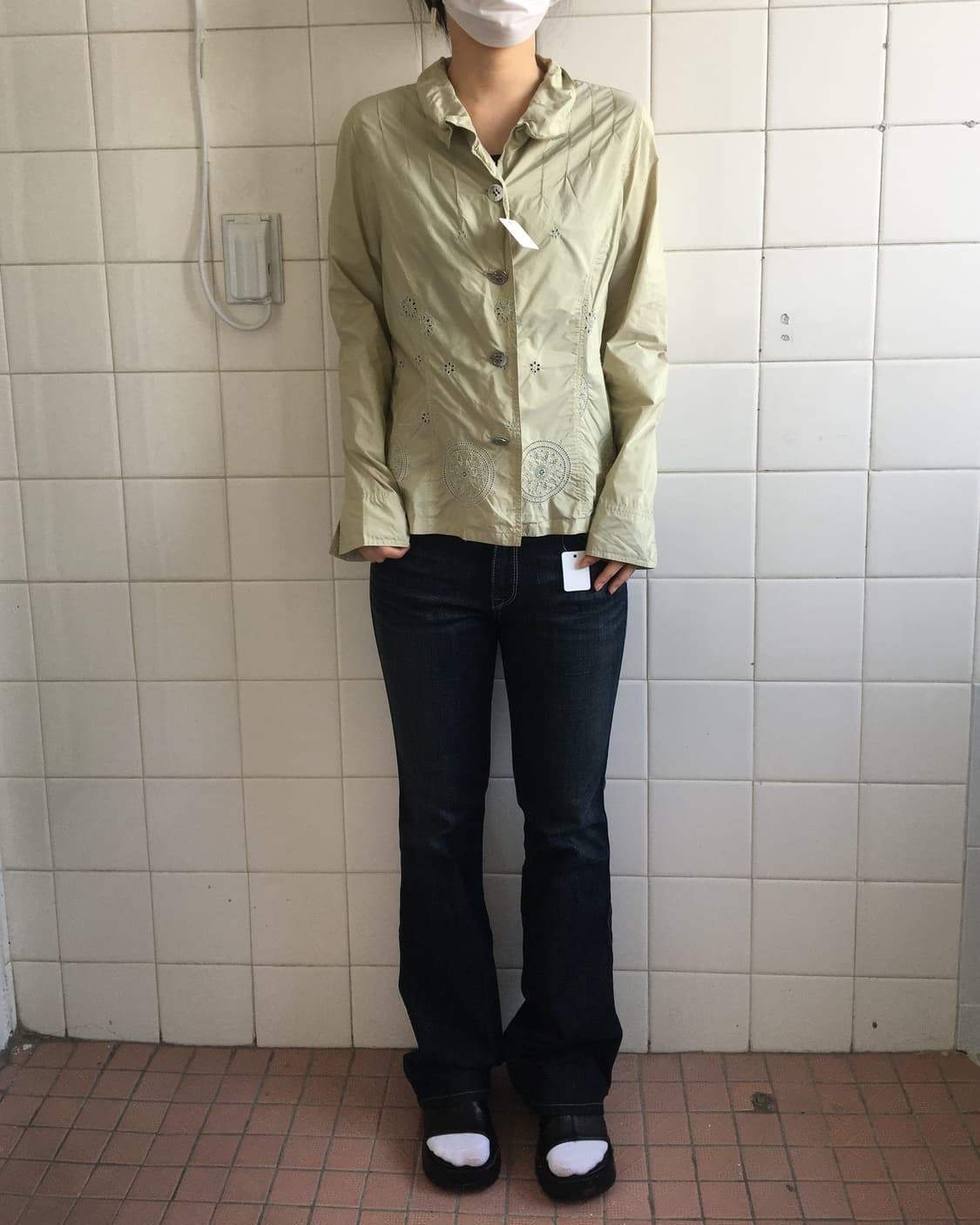 Punching point jacket 상품이미지1