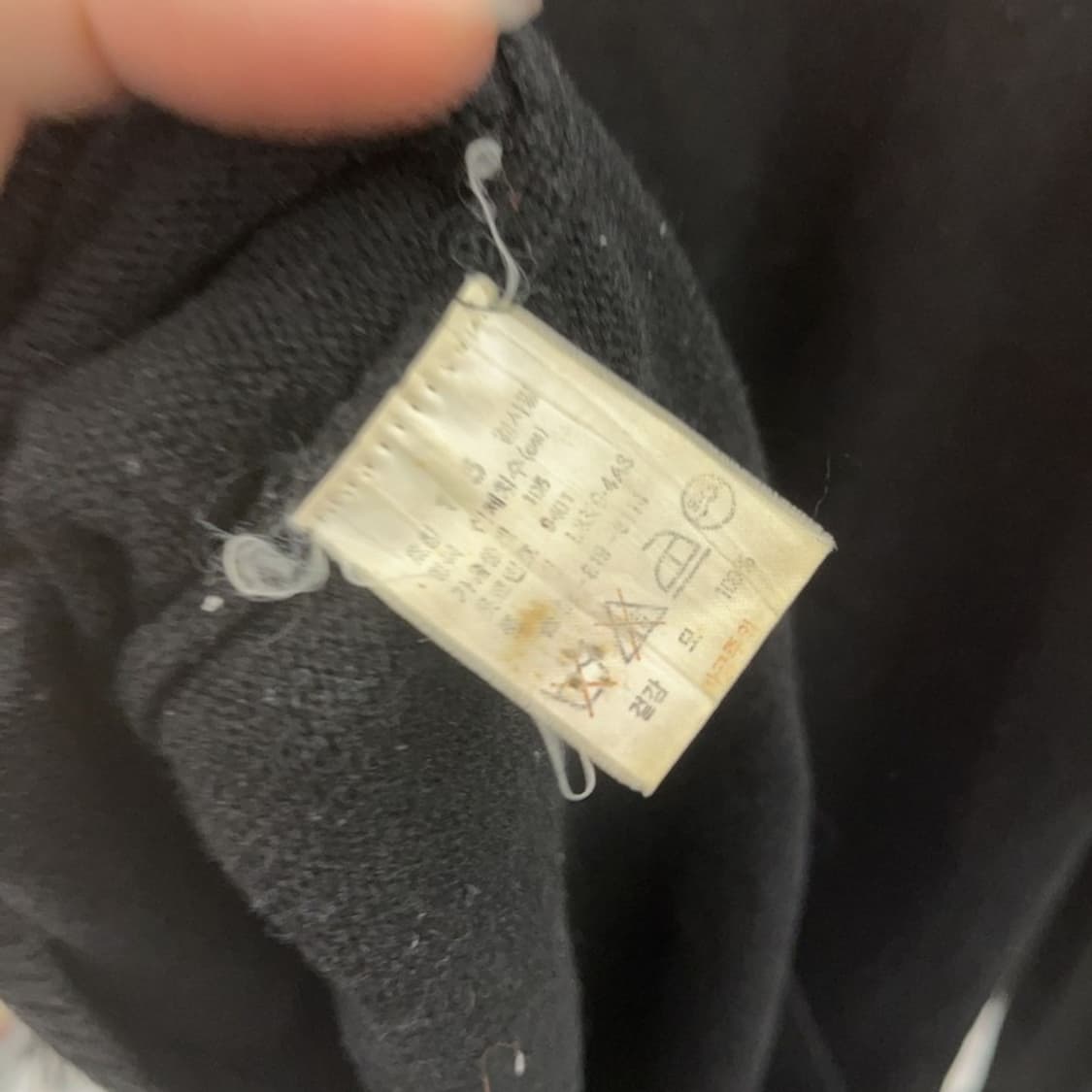 라코스테 서광 브이넥 울 니트 가디건 105 C06254 상품이미지4