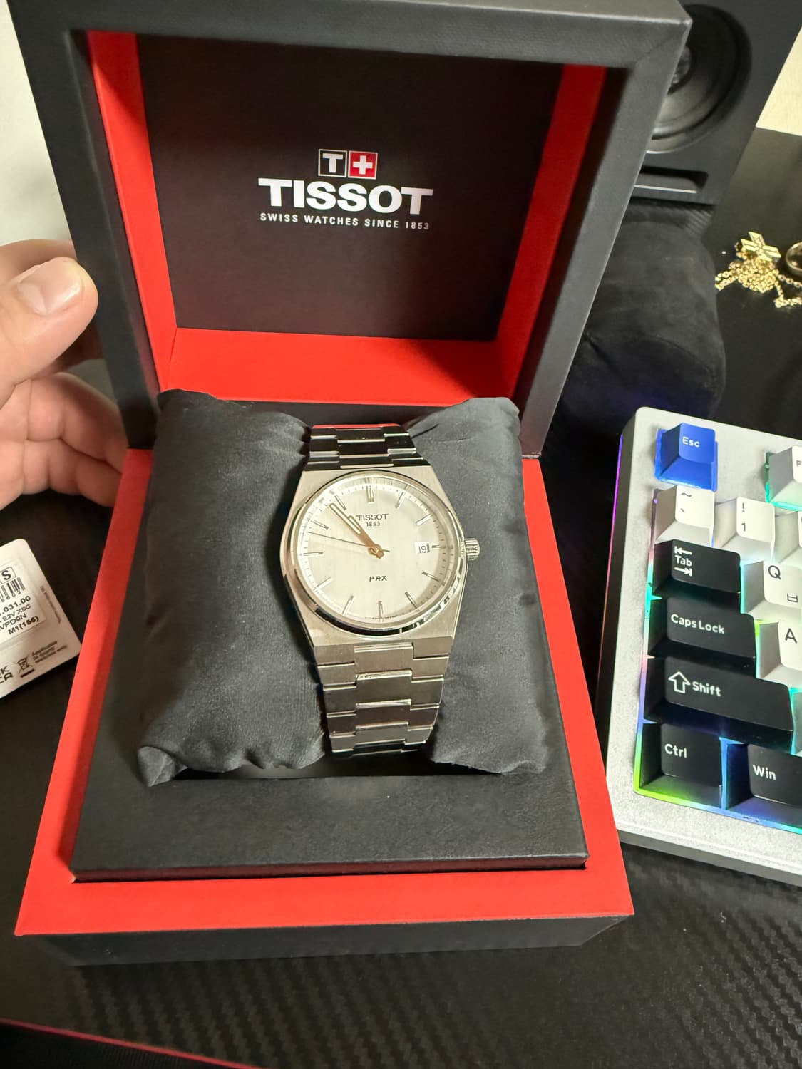 티쏘 prx 쿼츠 40mm 풀박스 상품이미지1