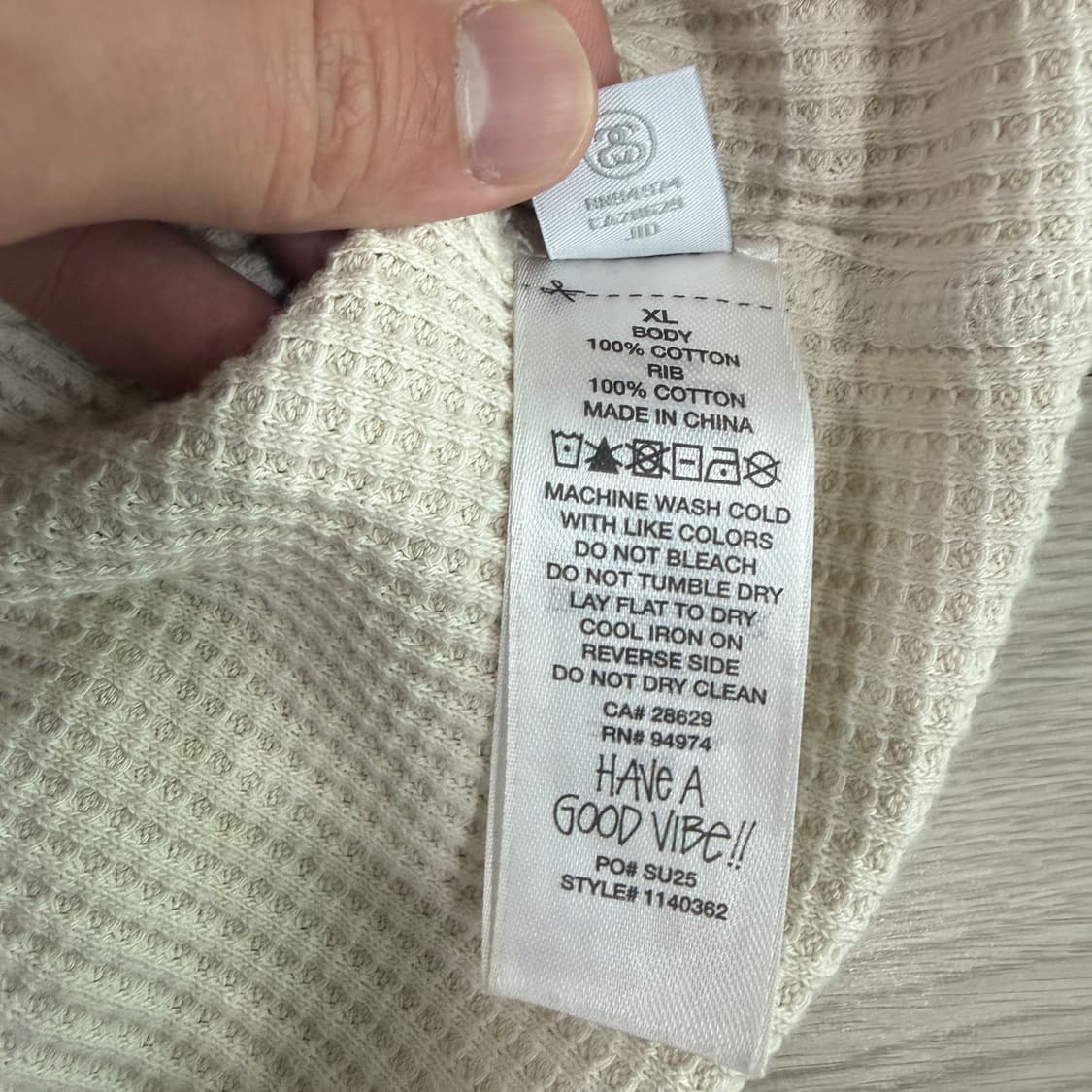 스투시 써멀 투톤 롱슬리브 상품이미지4