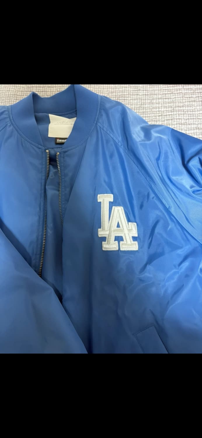 MLB LA다저스 블루 항공점퍼 블루종 자켓 M 상품이미지2