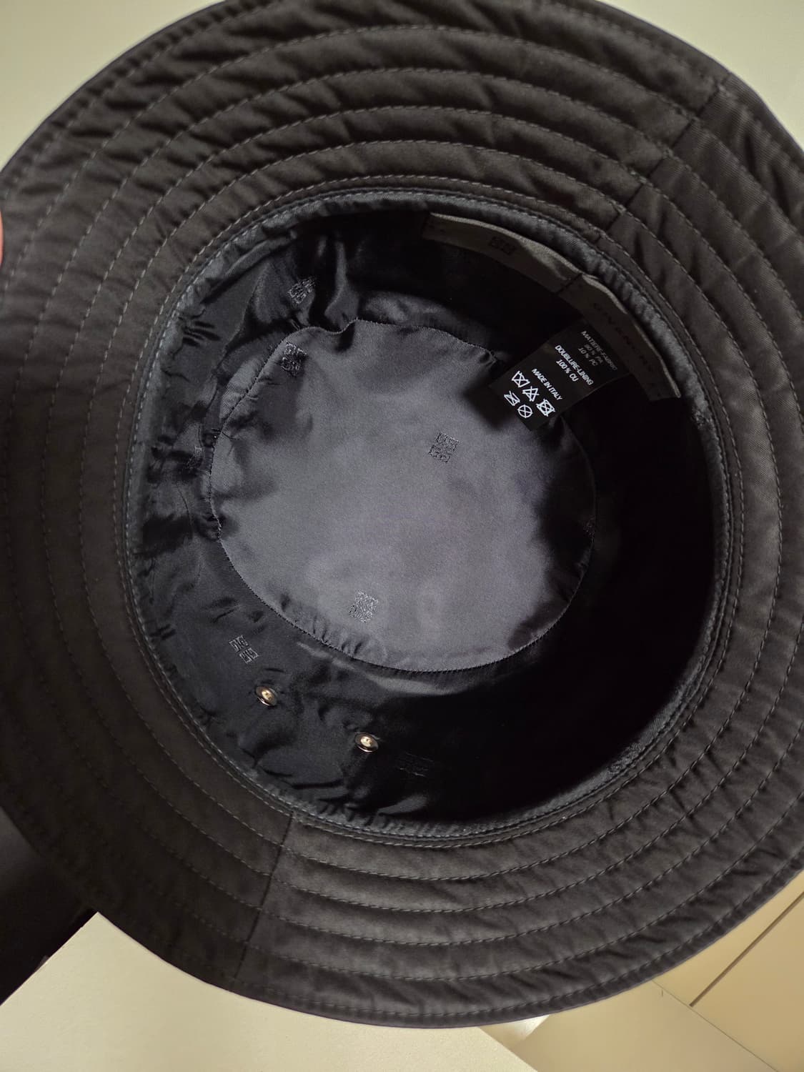 지방시 자수 로고 버킷햇 블랙 상품이미지5