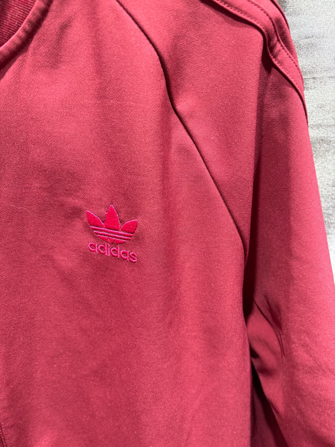 XL 아디다스 파이어버드 버건디 블루종 상품이미지4