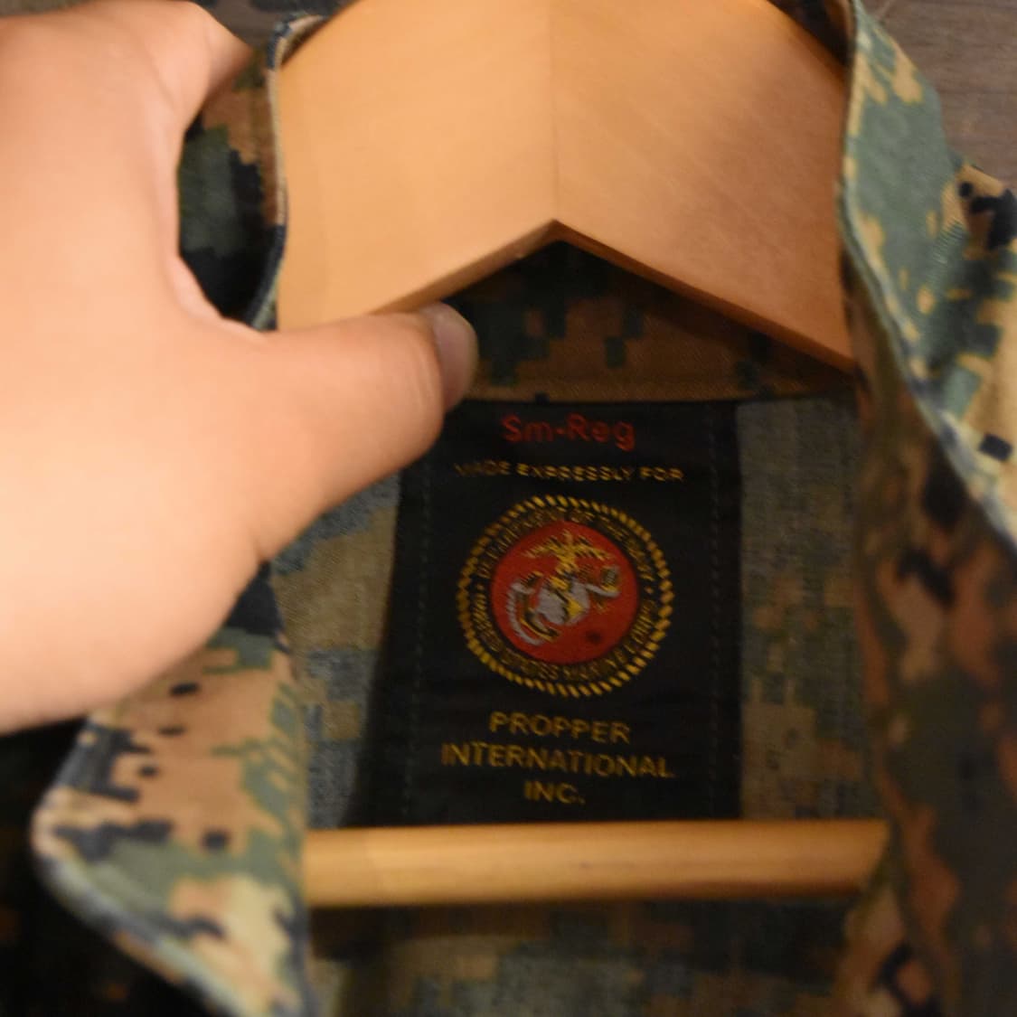 미해병대 오리지널 우드랜드 MARPAT 전투복 상의 SR 상품이미지5