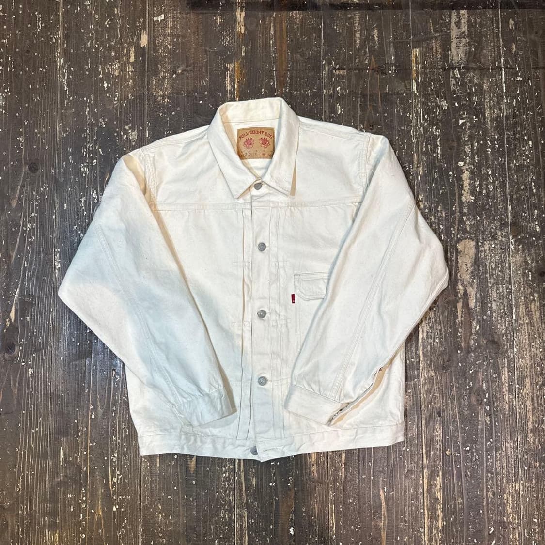 (42) 풀카운트 2107ec 에크루 데님자켓 상품이미지4