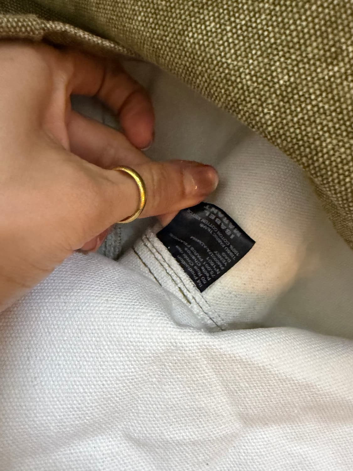  Isabel Marant 옌키(Yenky) 스몰 토트백 정품  상품이미지5