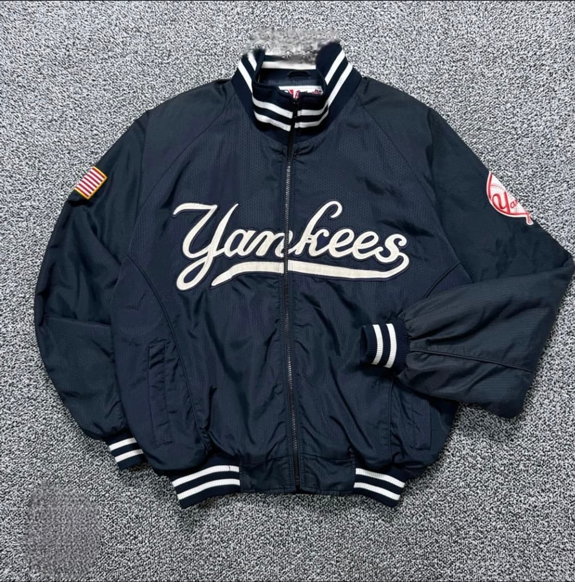 뉴욕양키즈 오왼 바시티 바람막이 마제스틱 상품이미지1