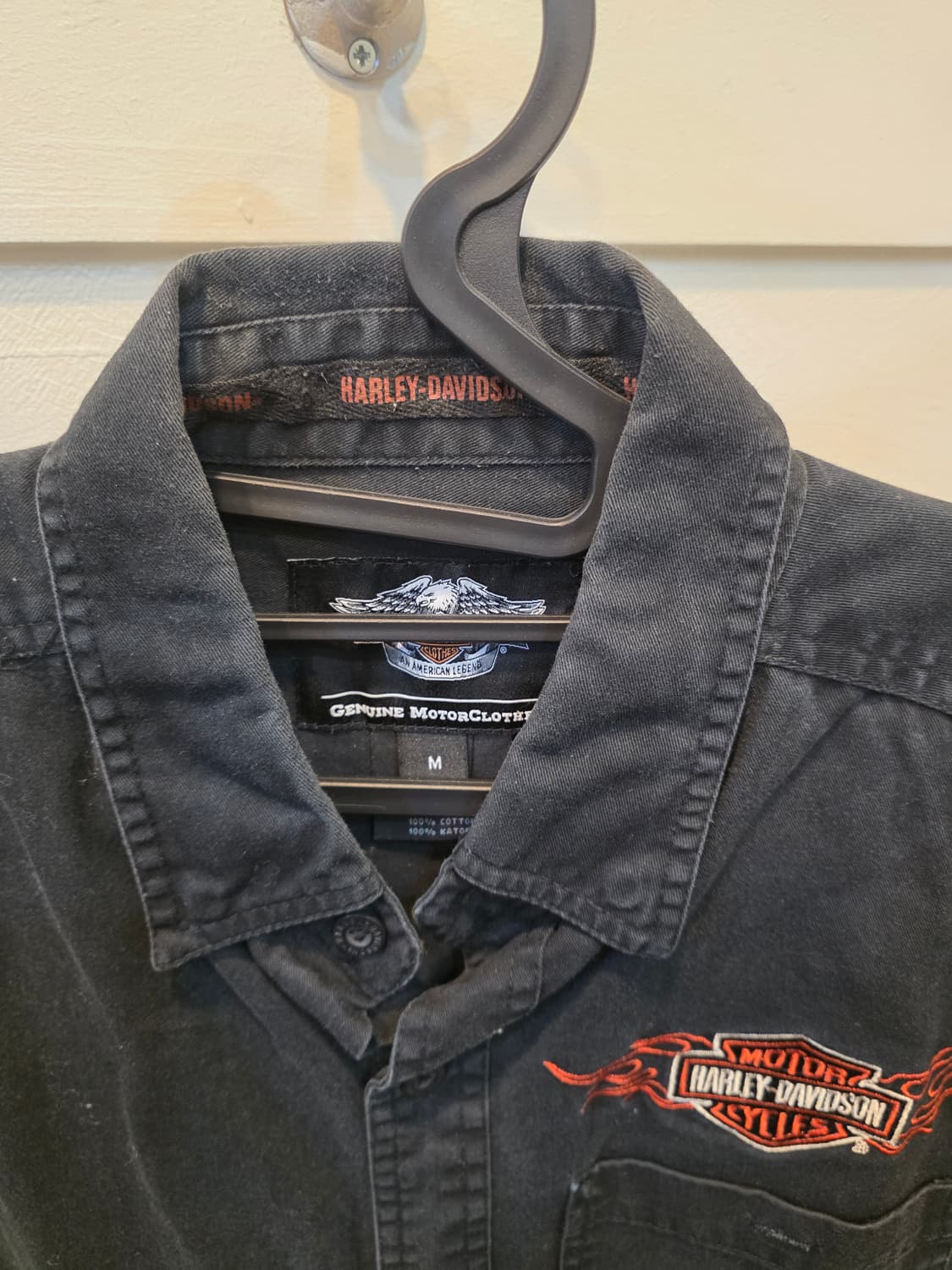 할리데이비슨 블랙 셔츠 M 사이즈 상품이미지1