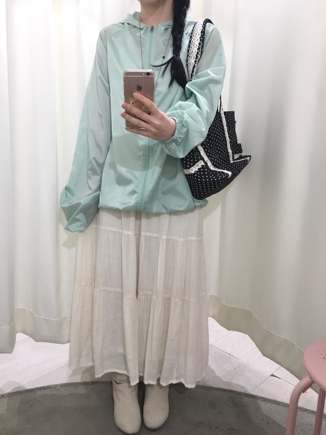 kome mori skirt 상품이미지3