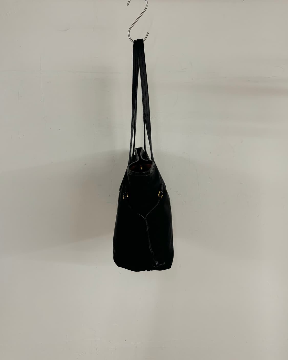 프라다 블랙 나일론 토트백 상품이미지3