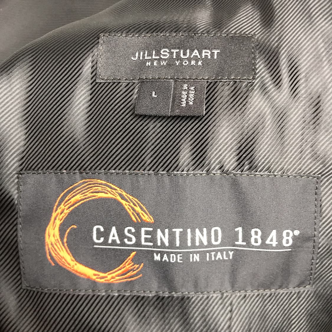 질스튜어트뉴욕 글렌 체크 맥코트 남성L 상품이미지6