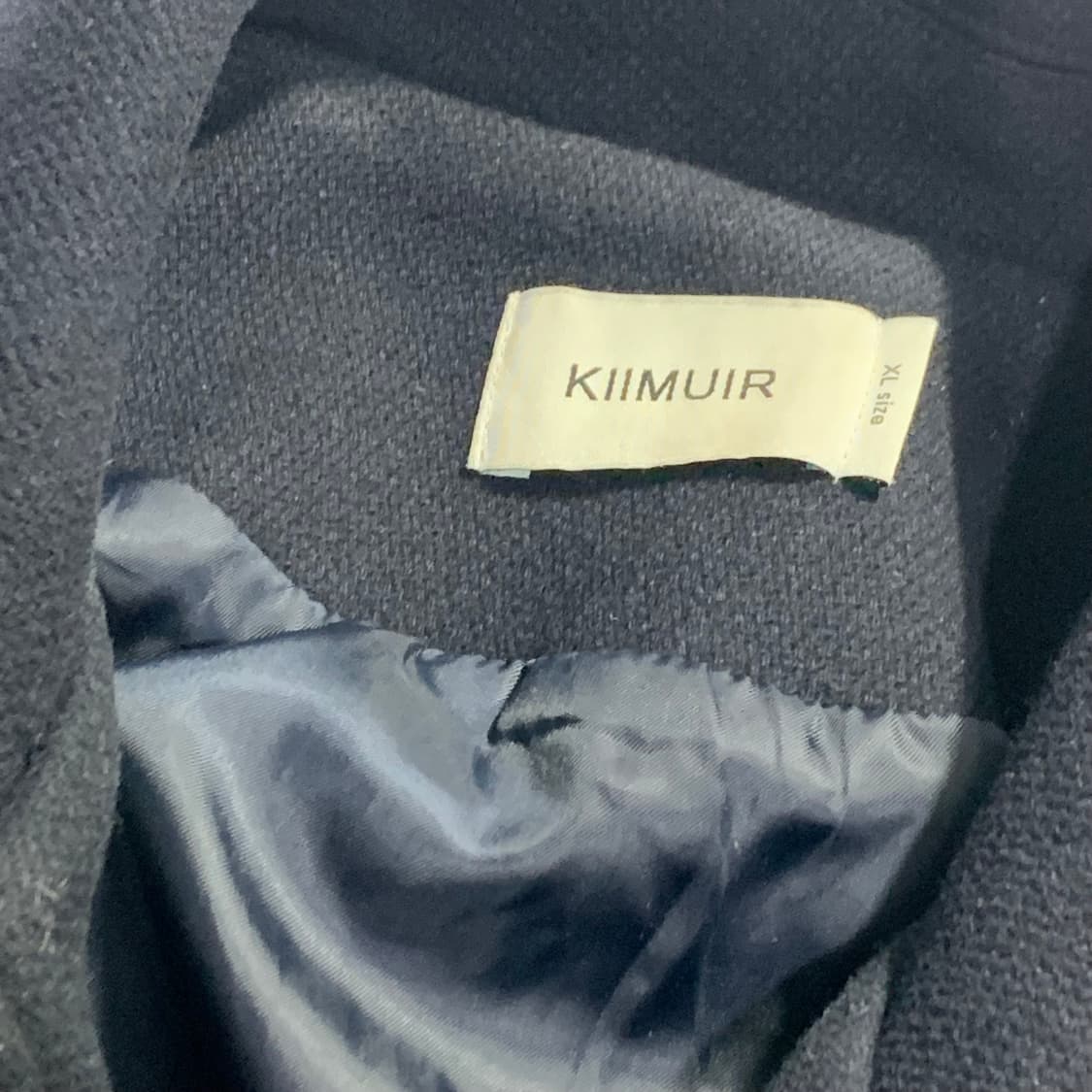 키뮤어 울 바시티 블루종 자켓 상품이미지5