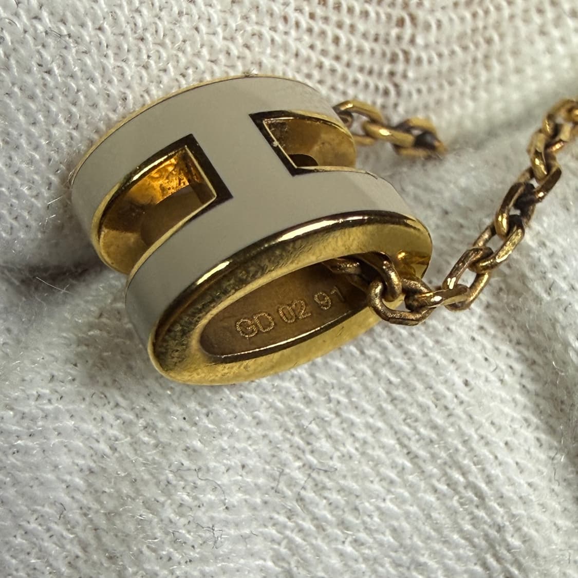 [풀구성] 에르메스 미니 팝아슈 펜던트 네크리스 목걸이 상품이미지5