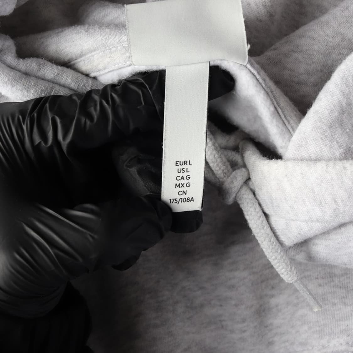 에이치앤엠 릴렉스핏 그린 그래픽 피스 심볼 후드티 L 상품이미지6