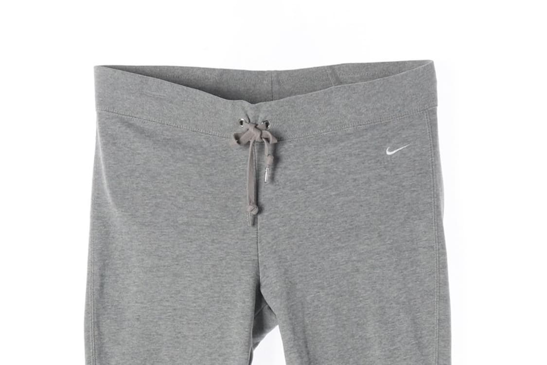 나이키 자수 로고 코튼 트레이닝 팬츠 그레이 XL 상품이미지3