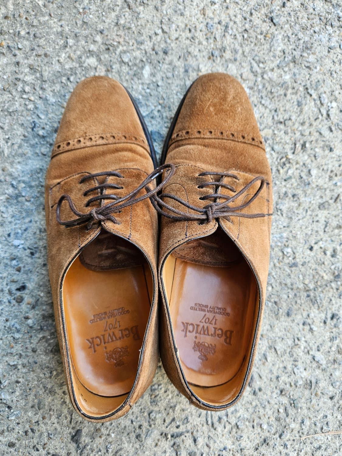 버윅 스웨이드 더비 5.5 (245~250) 상품이미지2