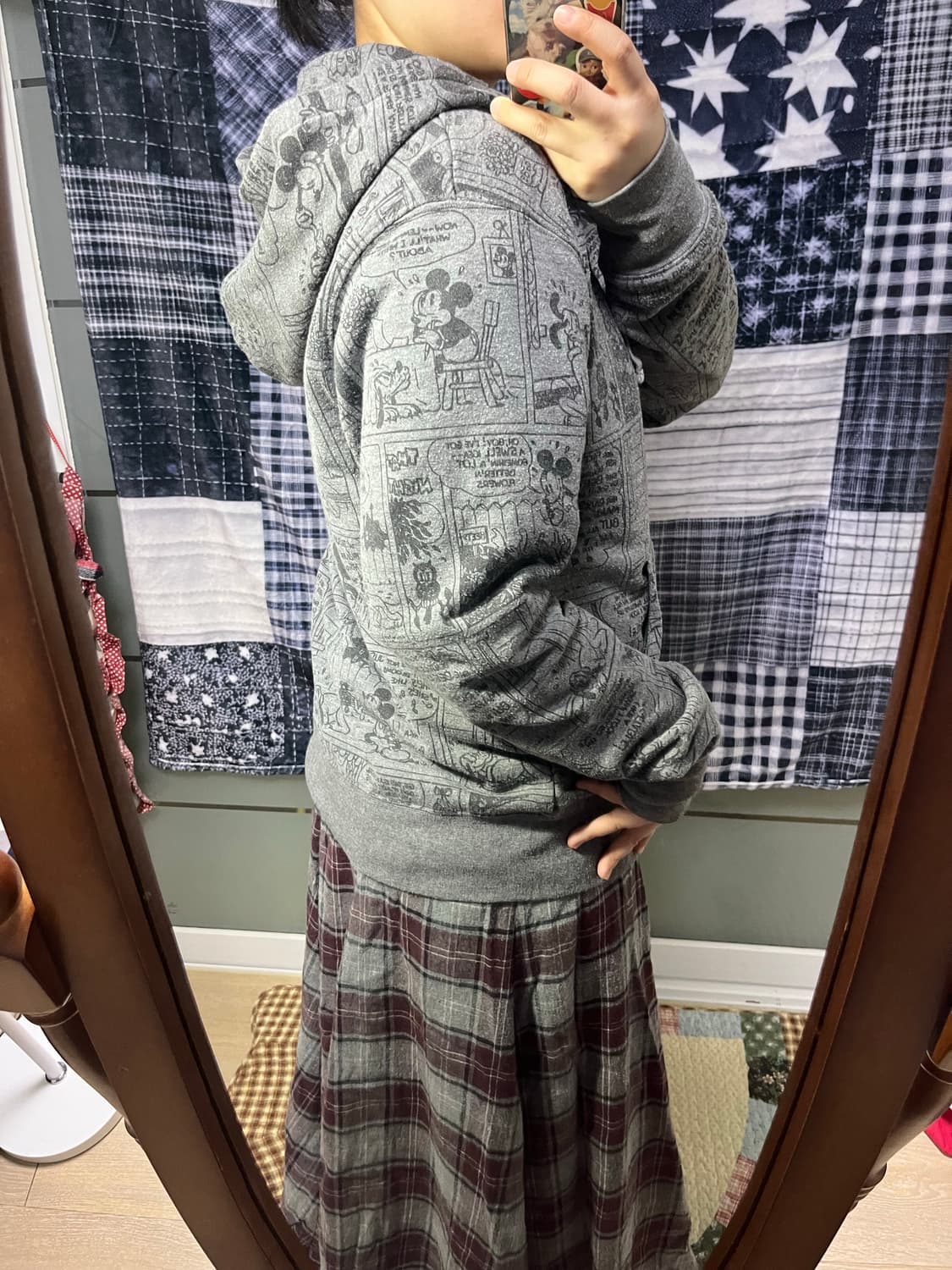 디즈니 코믹스 프린트 후드집업 상품이미지4