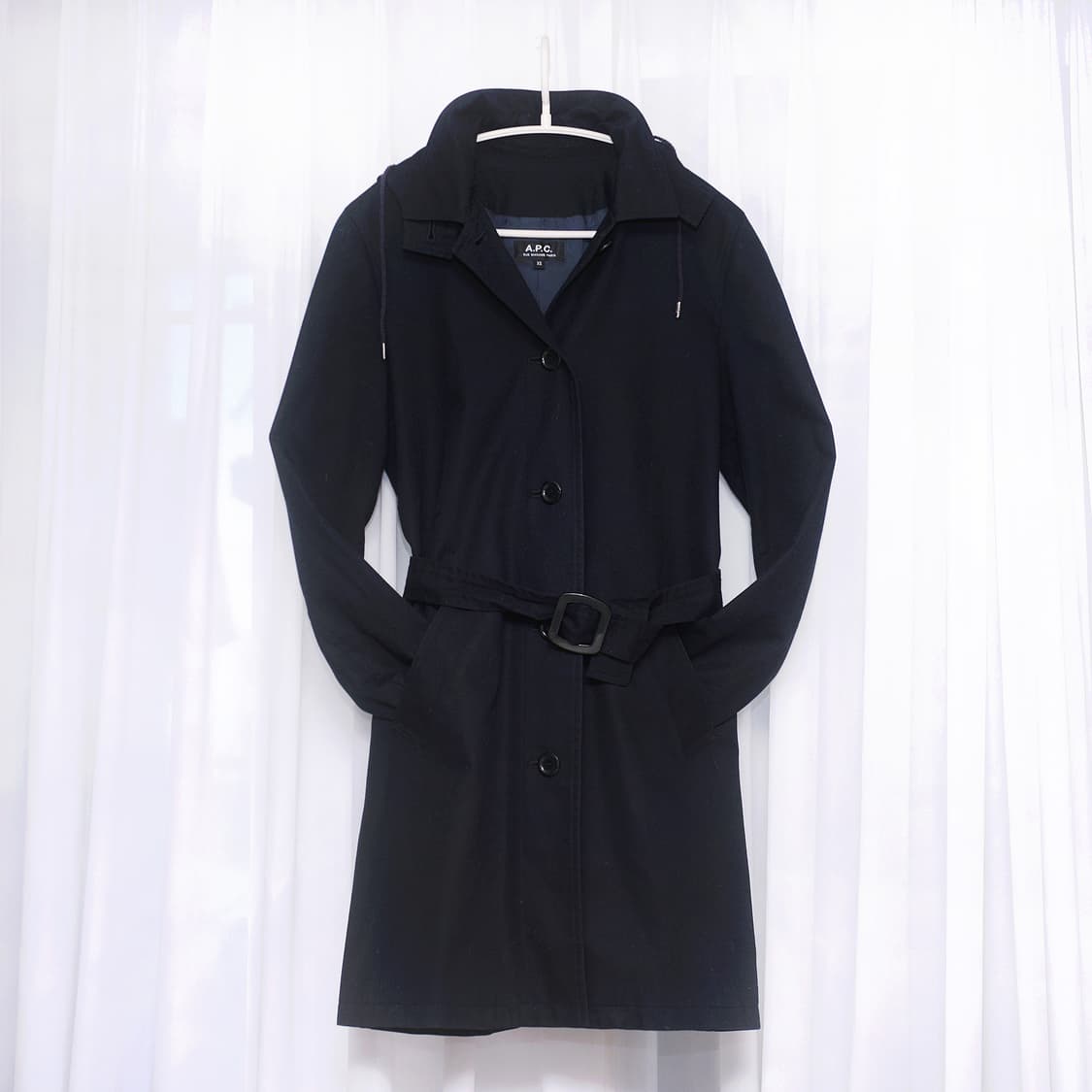 아페쎄 (A.P.C) 투웨이 후디드 트렌치코트 (XS / 85-90) 상품이미지1