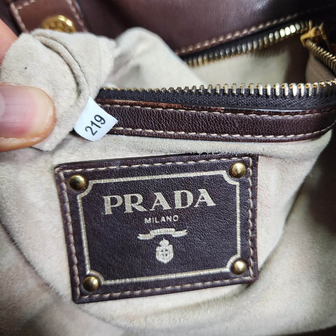 프라다 비텔로다이노 2WAY 토트백 숄더백 상품이미지10