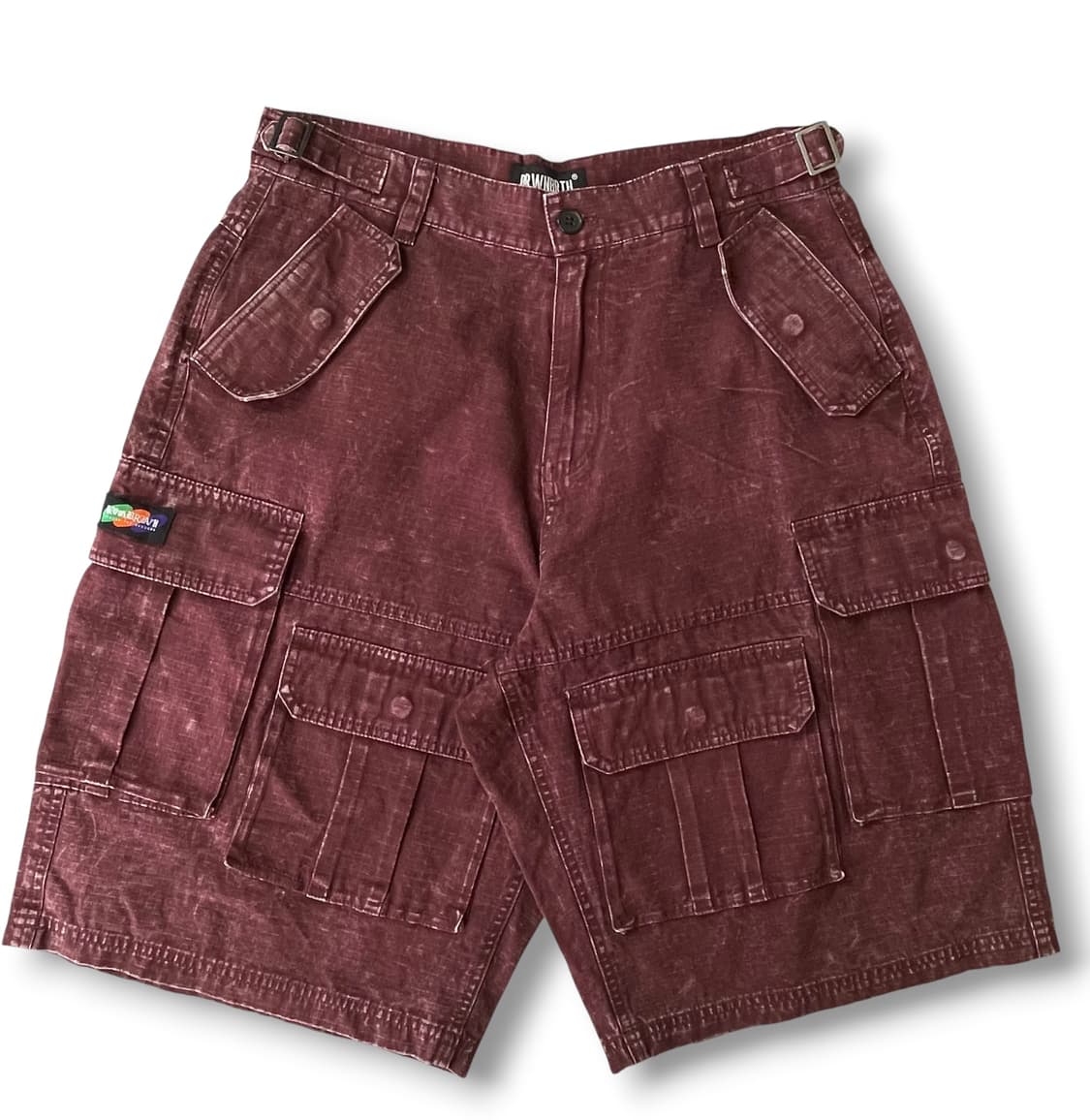 브라운브레스 버건디 카고 버뮤다팬츠 L 상품이미지1