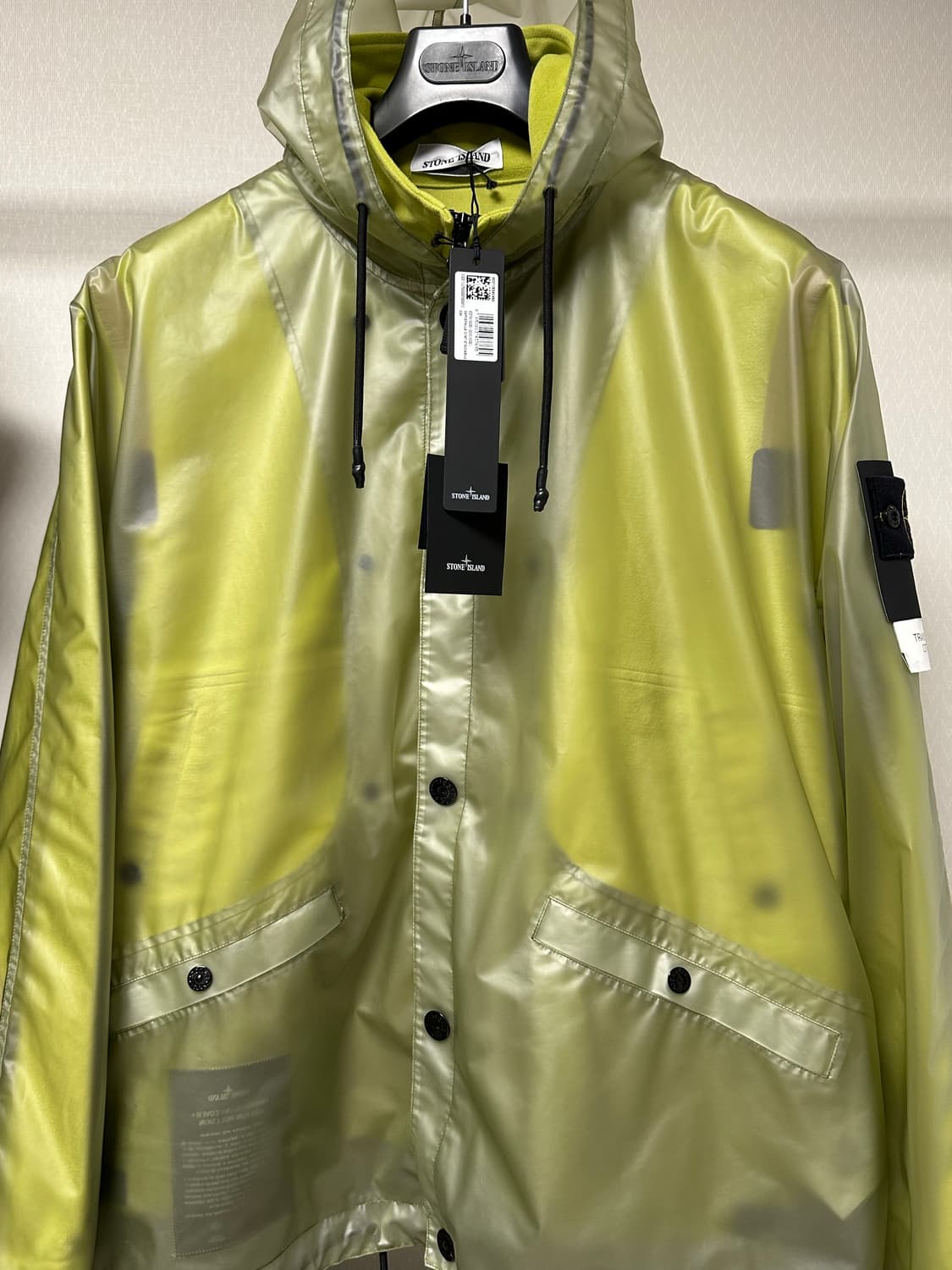 스톤아일랜드 반투명 커버 몰스킨 자켓 L(105-110) 새상품 상품이미지1