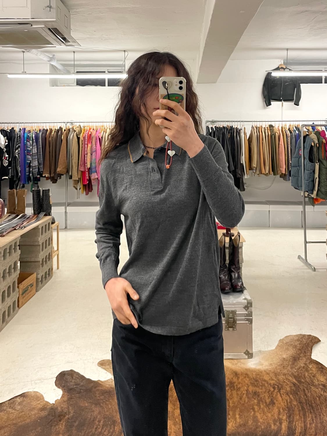 JW ANDERSON x UNIQLO knit collar t-shirt 상품이미지8