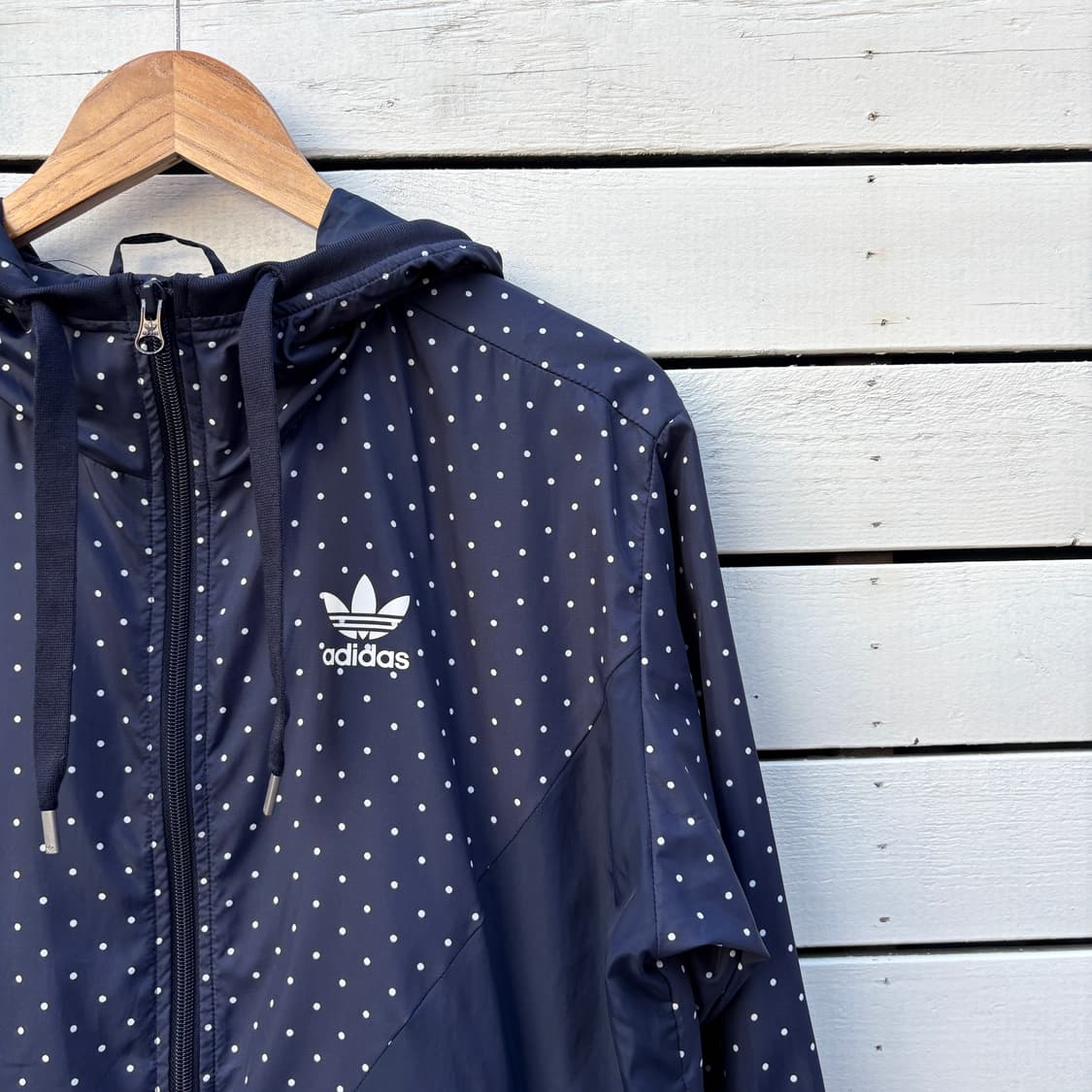 Adidas 아디다스 도트 땡땡이 바람막이 상품이미지3