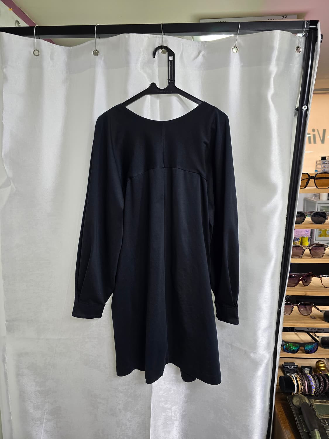 코스 블랙 긴팔 미니 원피스 (1459) 상품이미지1