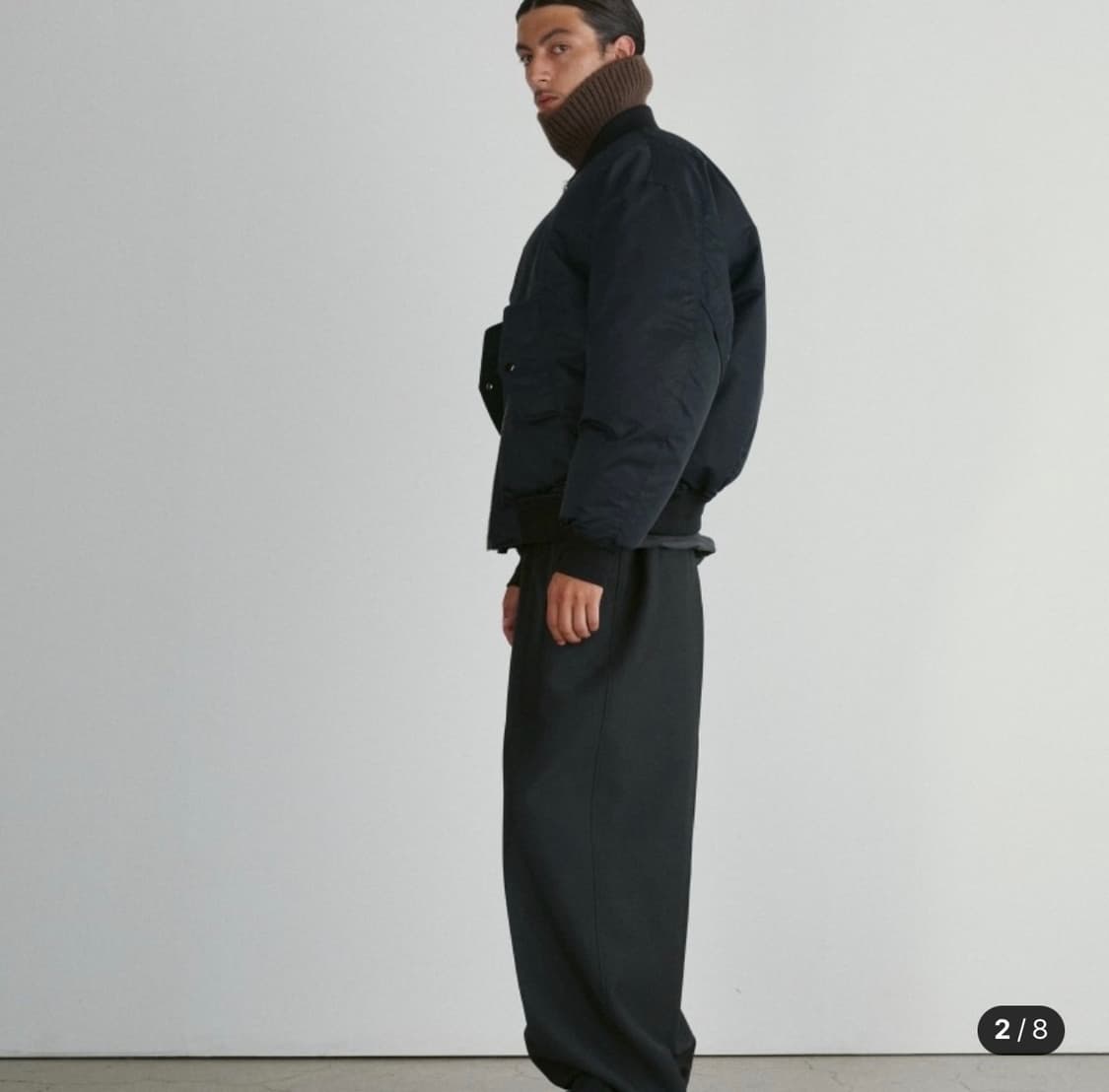 [OS] 렉토 오버사이즈 나일론 다운 점퍼 ma-1 상품이미지2