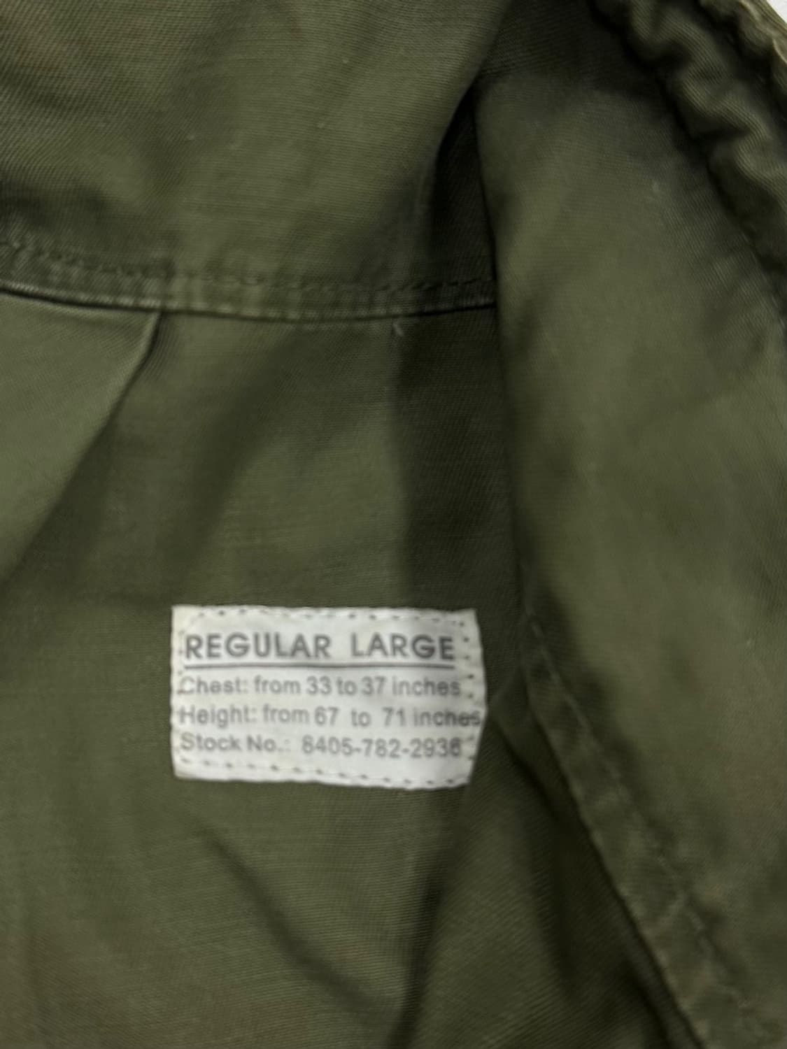 HCO M65 밀리터리 필드자켓 카키 (L~XL) 상품이미지8