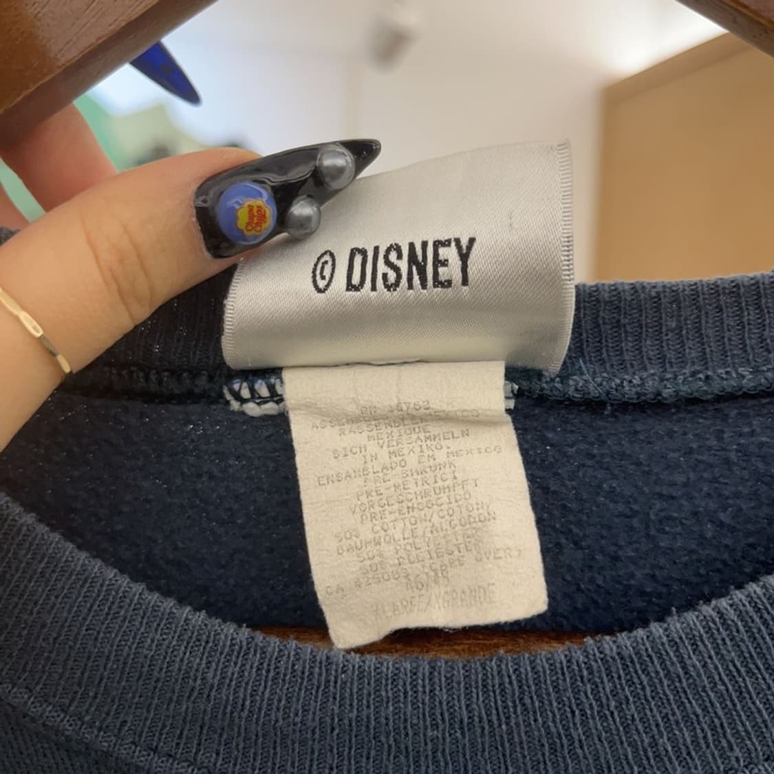 디즈니 희귀 구피 프린팅 키치 오버핏 약기모 맨투맨 110 C08688 상품이미지6