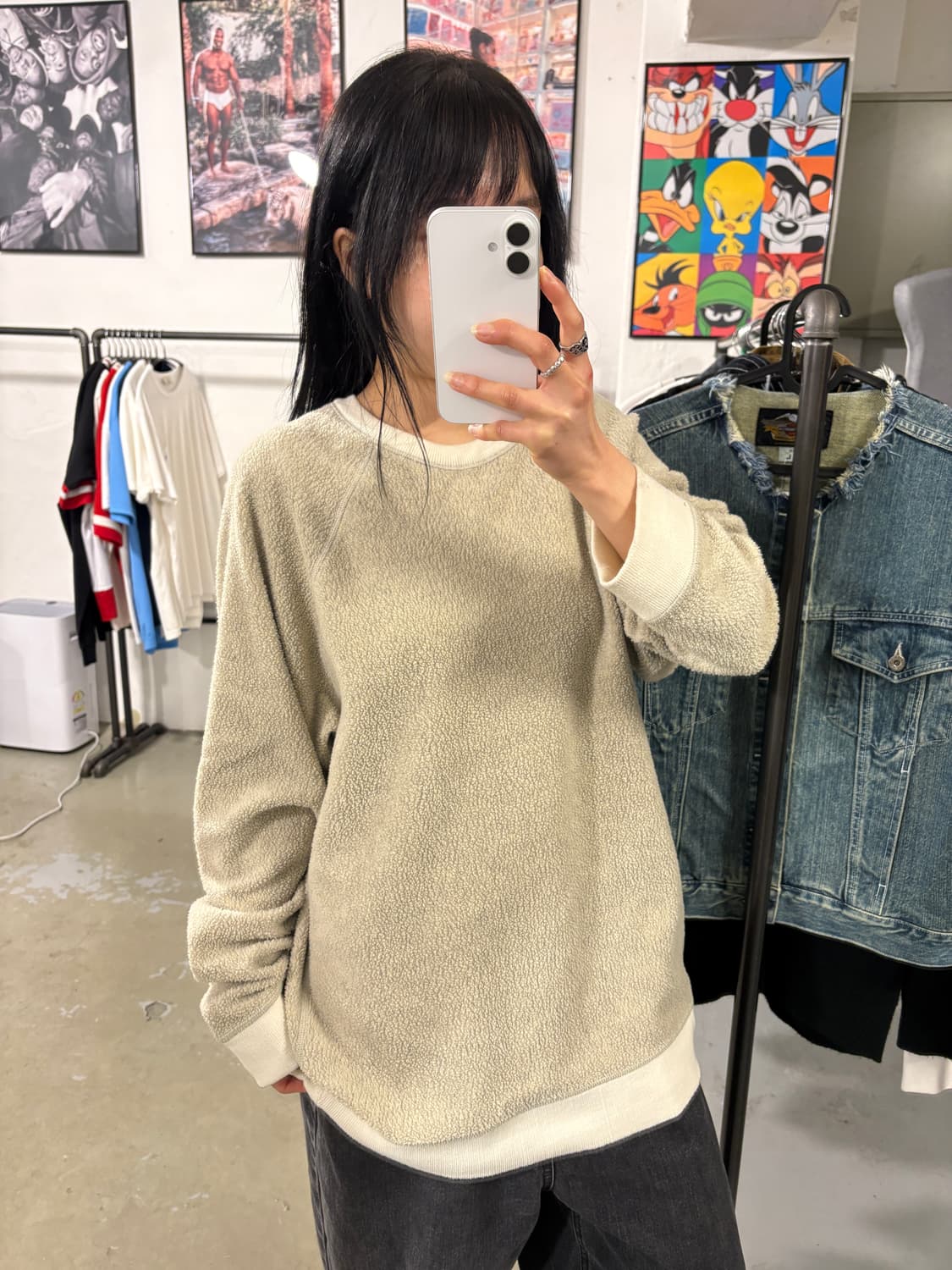 파타고니아 리버시블 맨투맨  상품이미지1