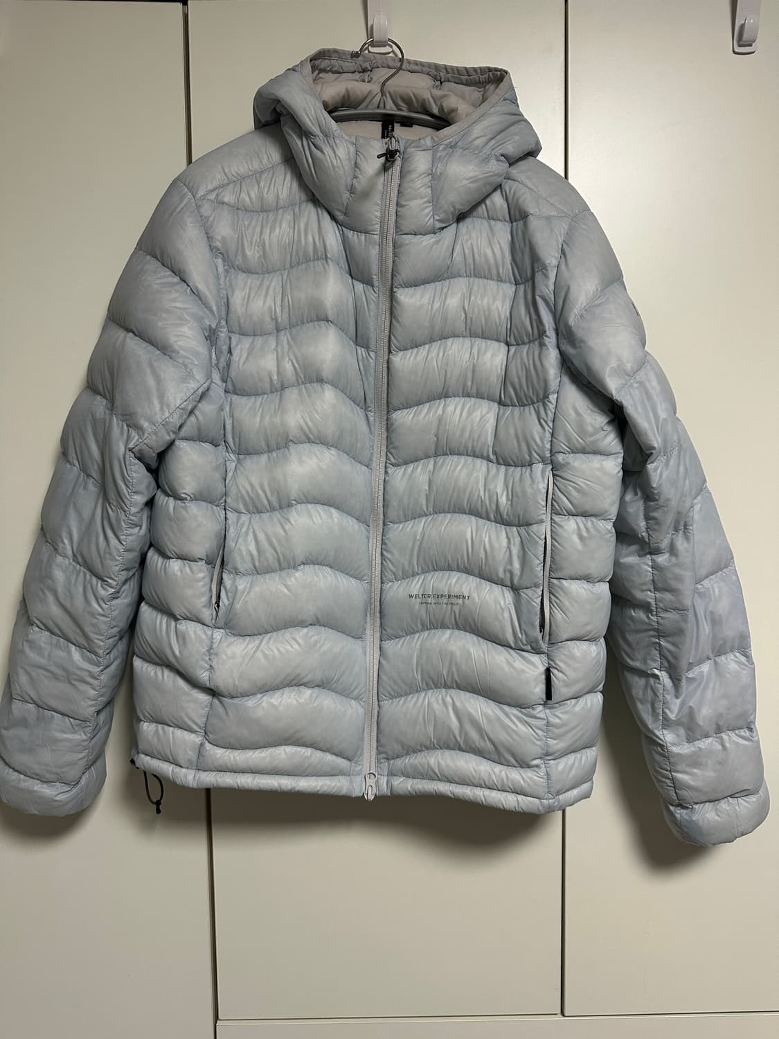 WELTER EXPERIMENT 경량 패딩 스카이블루 2사이즈 상품이미지1