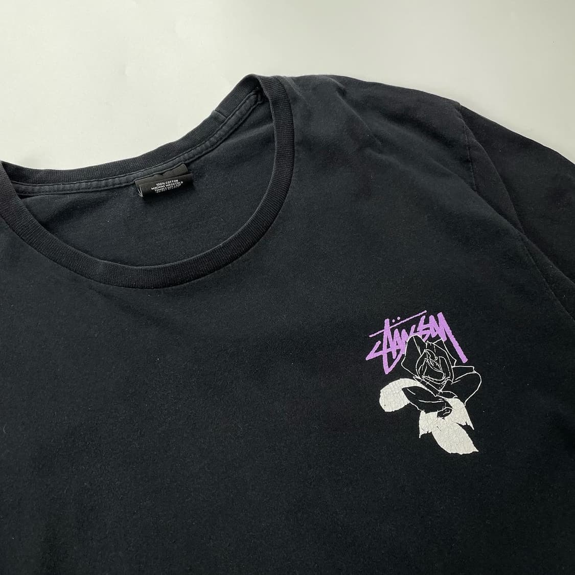 스투시 플라워로고 그래픽 티셔츠  상품이미지3