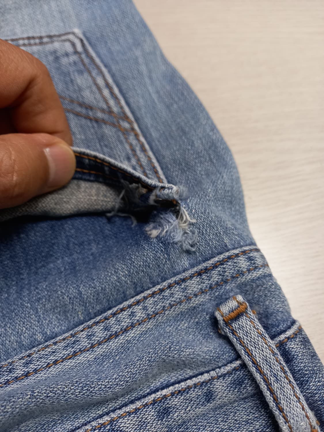 26 빈티지 Wrangler Jap 일자진 연청 26-624 상품이미지10