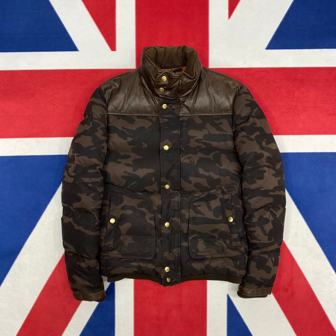 시스템 양가죽 카모 구스다운 105 상품이미지1