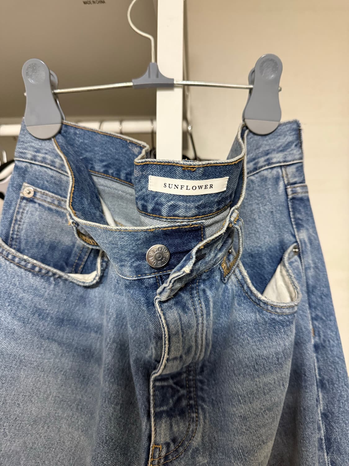 선플라워 루즈드 데님 natural vintage 32 32 상품이미지1