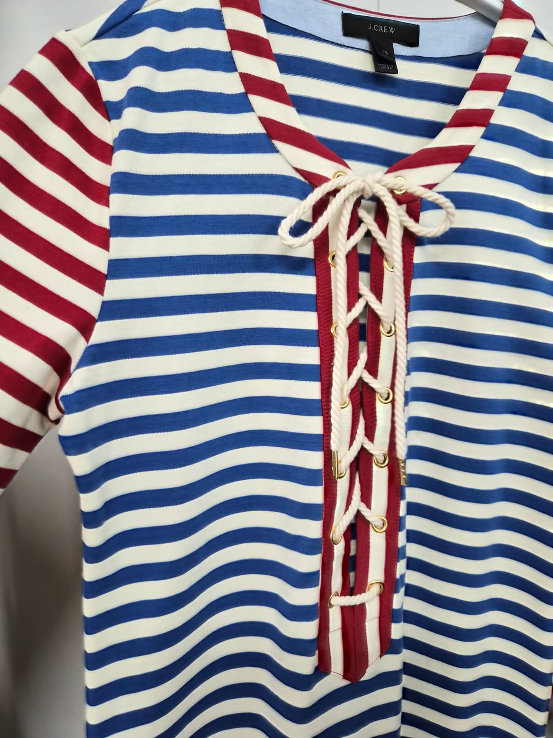 제이크루 스트라이프 롱 원피스 상품이미지4