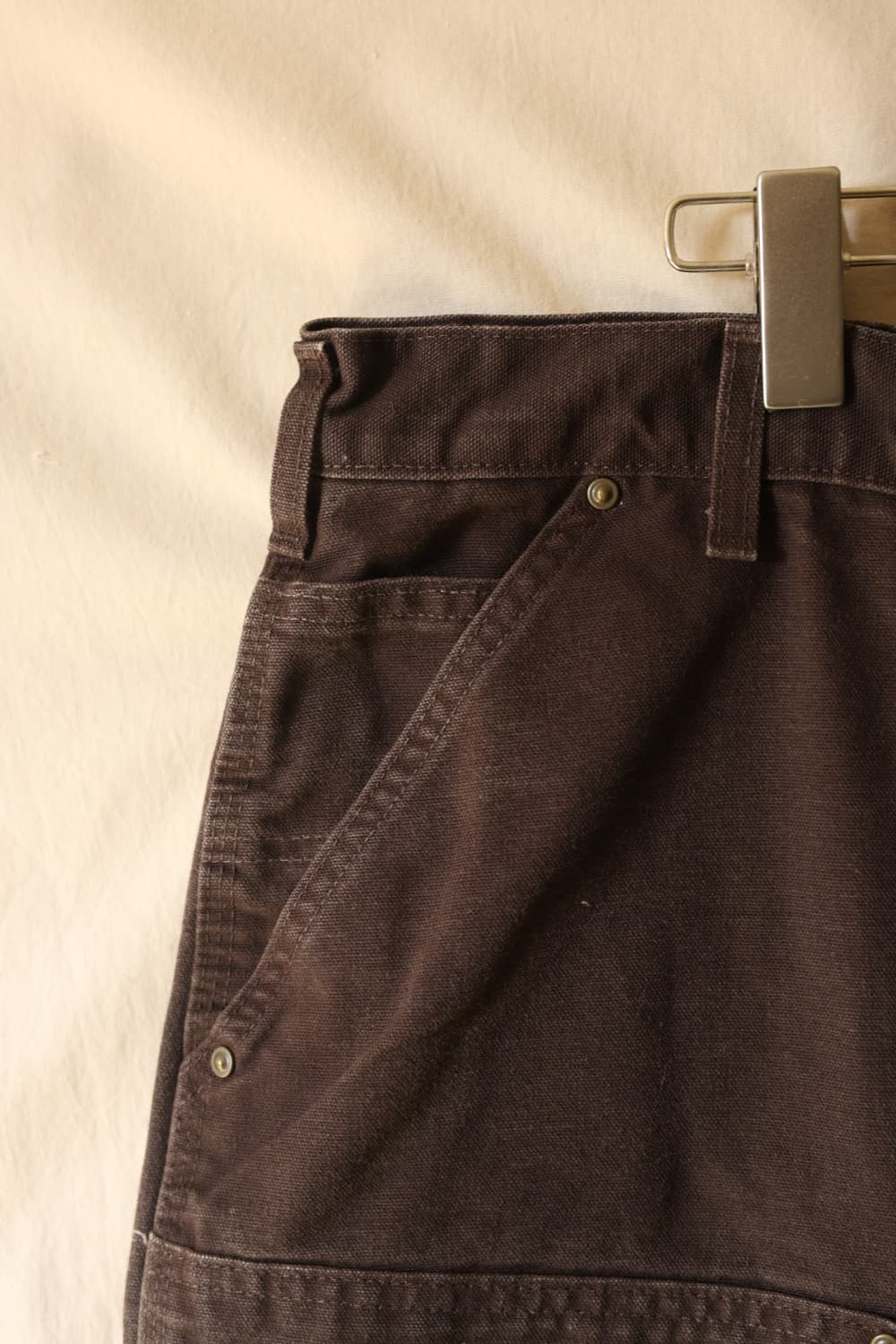 허리40 칼하트 더블니 팬츠 브라운 B-136 Dkb 상품이미지5