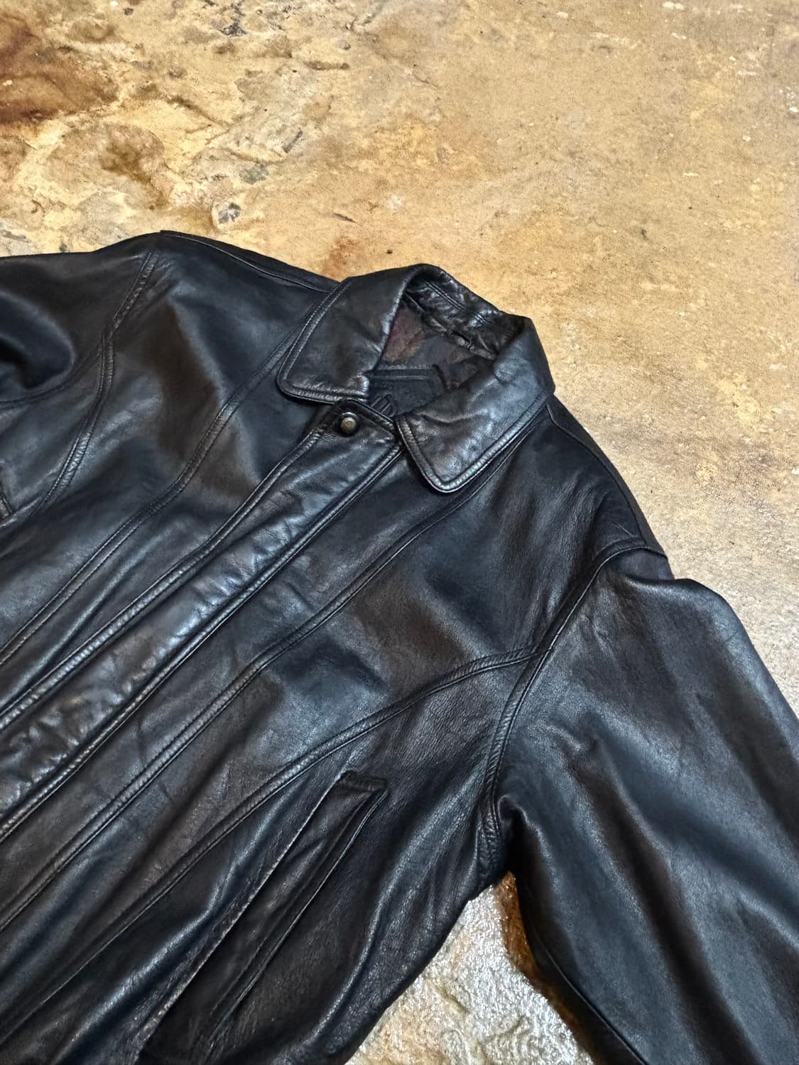 인디안 빈티지 가죽 자켓 상품이미지4