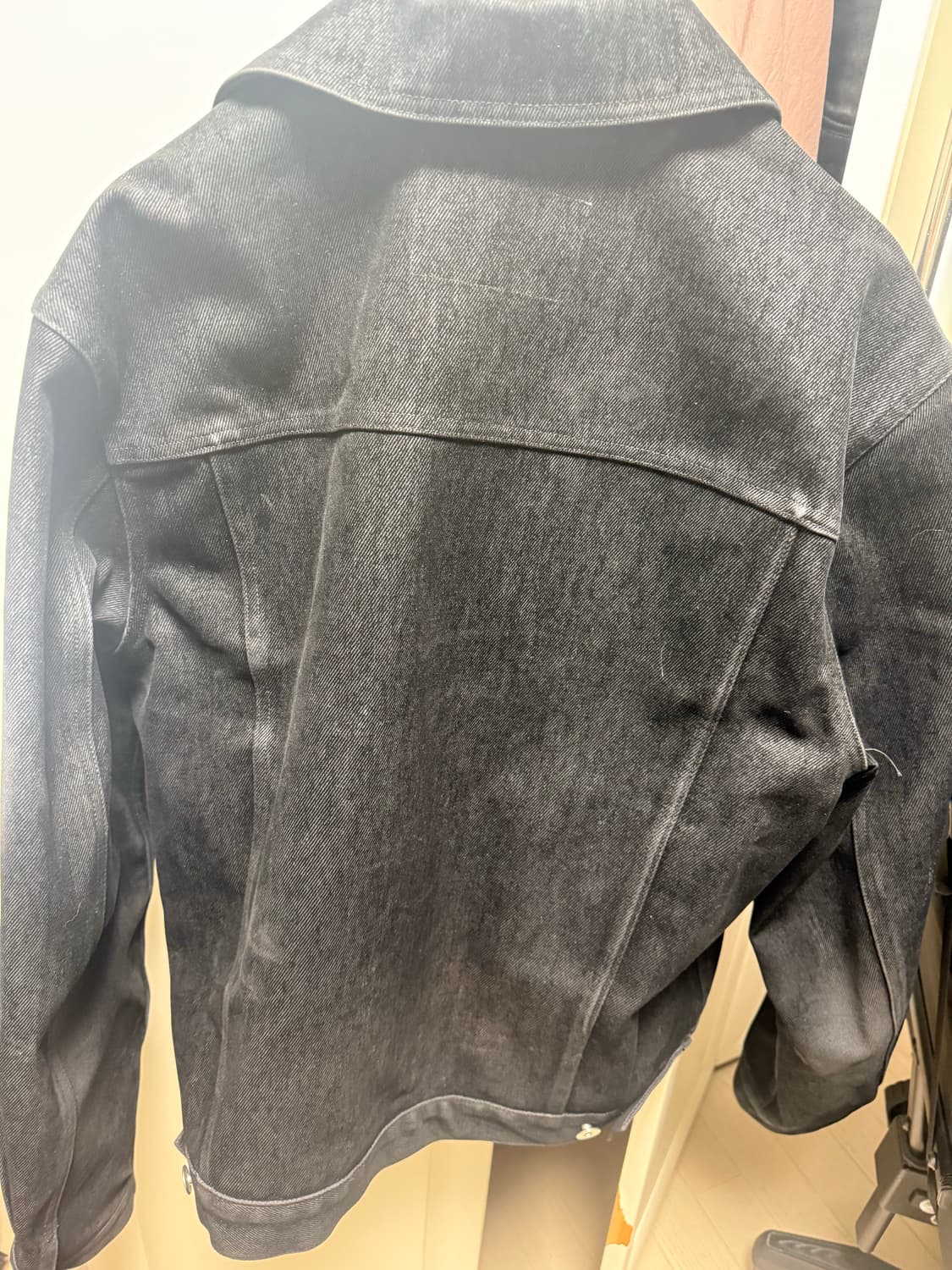 토니웩 스웨이드 데님트러커자켓 xl 판매해요 상품이미지2