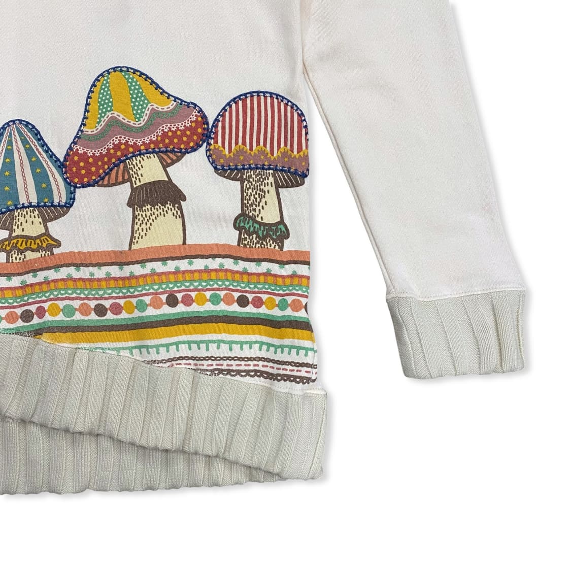 Beige Mushroom Detail Long Top 상품이미지4