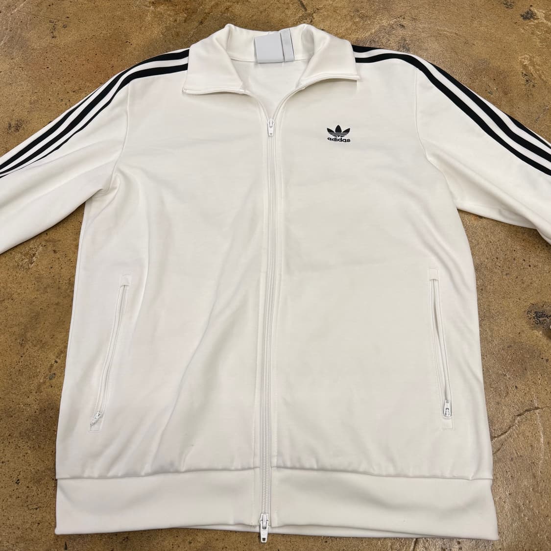 아디다스 화이트 베켄바우어 투웨이 흰검 져지 트랙탑 상품이미지3
