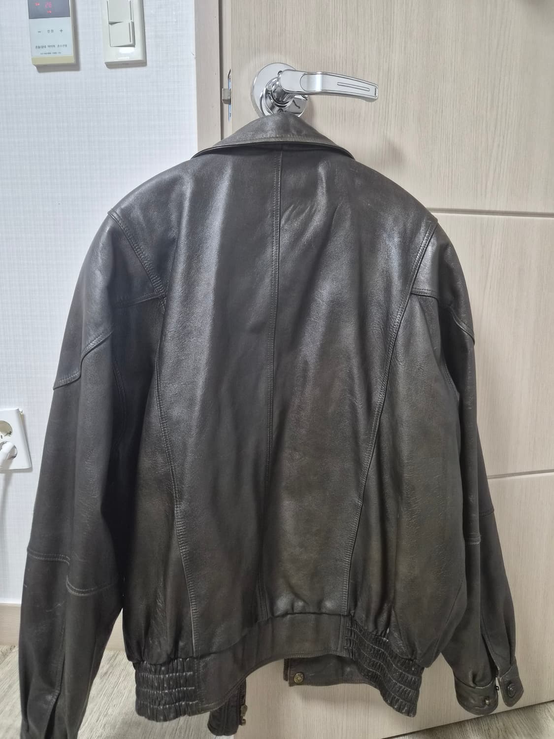 빈티지 양가죽 레더자켓 상품이미지2